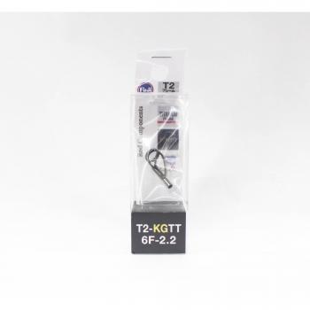 6F‑2.2 Fuji T2‑KGTT Torzite Titanium Rod Top Guide