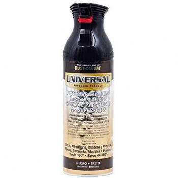 Rust-Oleum Spray Universal Brillante 400ml Color Negro