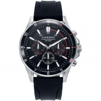 Viceroy Analog Quartz Wristwatch for Men with Silicone Band 46689‑57