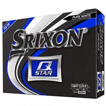 Srixon Q-Star 5 Golf Balls, White (One Dozen)