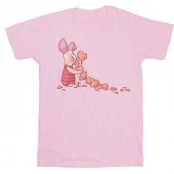 Winnie de Poeh meisjes T-shirt met Knorretje