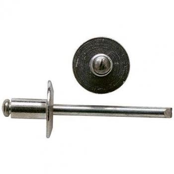 4.8x14 mm Wide Head Rivets, Aluminum/Steel, 250 Units