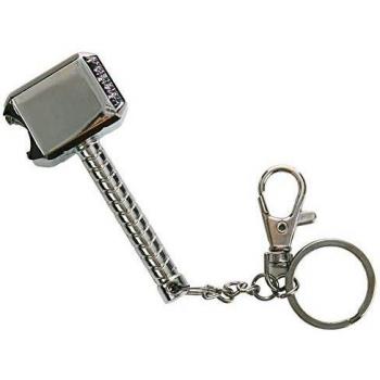 Thor's Hammer Bottle Opener Keyring
