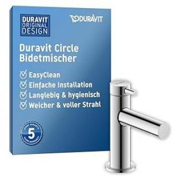 Robinet de lavabo Duravit Circle, finition chrome