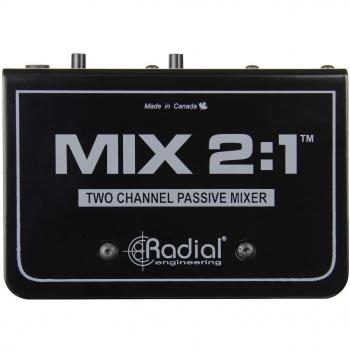 Radial Mix 2:1 Dualkanals ljudmixer