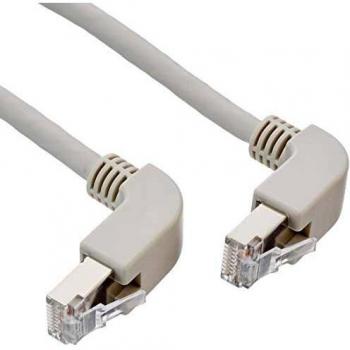 Delock Patch-Kabel RJ-45 gewinkelt S/FTP 2 m