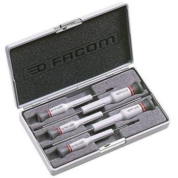 Facom 5-Piece Micro Tech Phillips Screwdriver Set