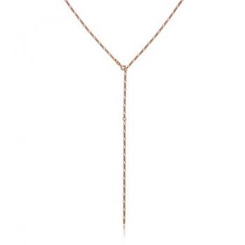 Catena Figaro Y Argento Sterling 925 Elli – Collana Unica per Donne