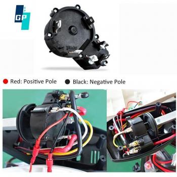 Controller motor elettrico 12V per elica esterna 28lb/36lb nero