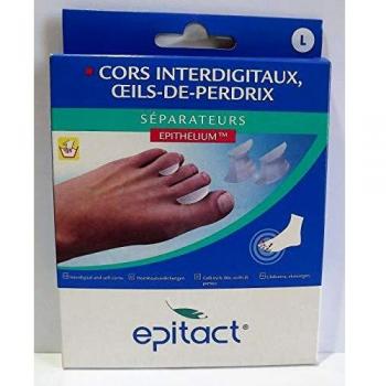 4 sÉparateurs cors interdigitaux oeils-de-perdrix taille L