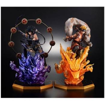 Megahouse Figurine PVC G.E.M. Naruto Uzumaki & Sasuke Uchiha 28 cm