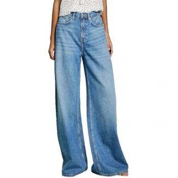 Jeans Naranja Azul 25/32 – Versátil y Ecológico