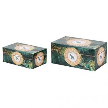 Set de 2 Cajas Elefante Adda Home
