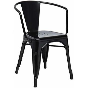 SKLUM Chaise avec accoudoirs LIX Noir