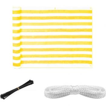 0.9x5m Dual Color Stripe Anti-UV Garden Net
