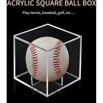 Transparent Baseball Souvenir Case