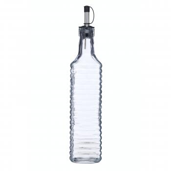 Bac à huile d’olive Italien, verre texturé – 550 ml