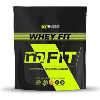 1 kg Whey Fit Chocolat Blanc à la Fraise – Série MuscuFit