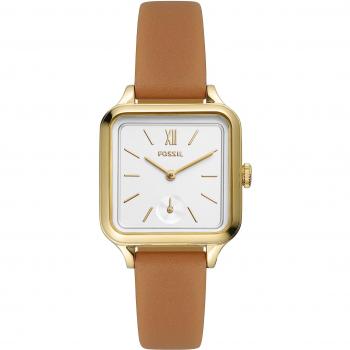 COLLEEN BQ3909 Marron horloge voor vrouwen – Fossil