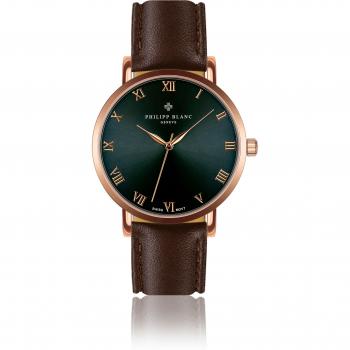 Leather Chronograph Philipp Blanc Bern