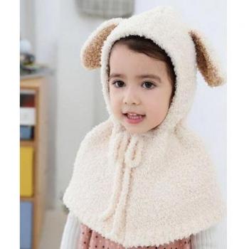 Cárdigan de Invierno con Orejas y Capucha