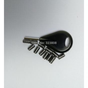 FCS Surfboard Fin Replacement Screws (12pcs + 1 Key)