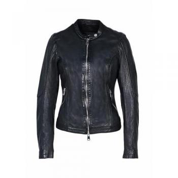 Freaky Nation Damen Lederjacke New Tula-FN Schwarz Gr. XS (34)