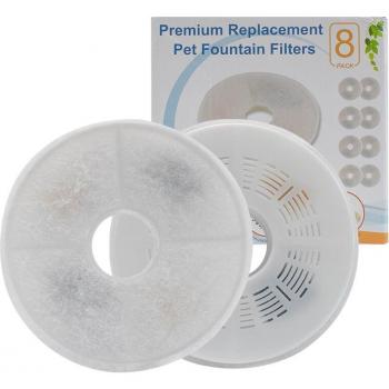 Catit Filter 8 piezas para Bebedero 15 cm (perros y gatitos)
