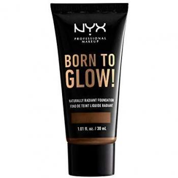 NYX Pro Glow‑Foundation – Schimmernde Deckkraft, vegan, Farbe Cocoa