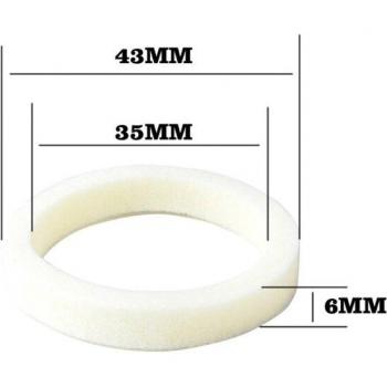 Fourche avant vélo – Joint étanche mousse 35 mm x 20 mm (2 unités)