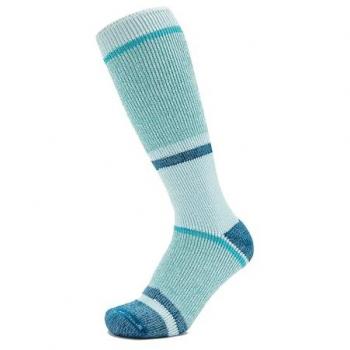 Peter Storm Womens Thermal Heat Trap Ski Socks (Sky Blue, One Size)