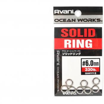 Varivas AH-20 Ocean Works Marine Solid Ring 6.0 mm 330lb