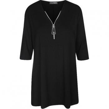 Doris Streich Tunika Damen Schwarz 40