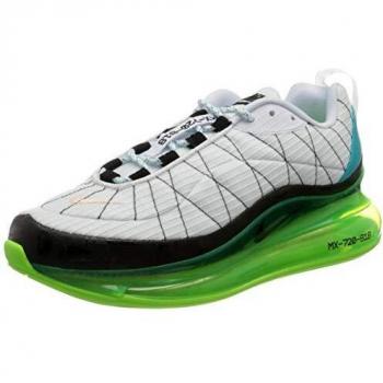 Nike MX-720-818 Men's Race Running Shoe, White/Black-Ghost Green-Oracle Aqua, 6.5 UK