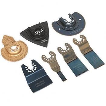 Sealey Multi-tool All-purpose Blade Set 7 Piece