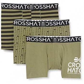 3-Pack Green Gridline Boxers for Men