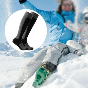 Anti-Slip Thickened Ski Socks for Men and Women