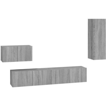 Set de Muebles Salon-Dormitorio Sonoma Madera Contrachapada