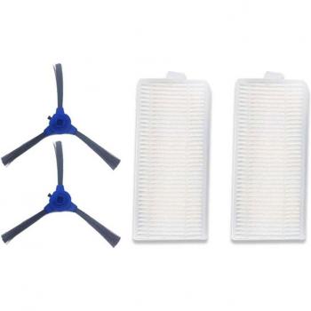 Filtres à brosse roulante latérale pour aspirateur Eufy RoboVac 30C