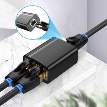 RJ45 Ethernet Extender Splitter 1 to 2