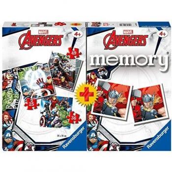Avengers Puzzle and Memory Game Combo