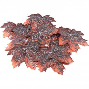 12pcs Maple Leaf Decor for Reptile Tank