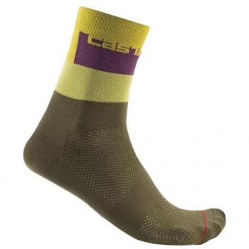 Calcetines Castelli Blocco 15 Verde para Hombre