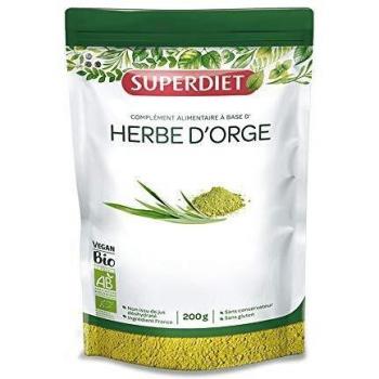 Poudre d'orge biologique