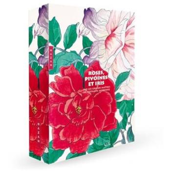Roses, pivoines et iris par les grands maitres de l'estampe japonaise (coffret)