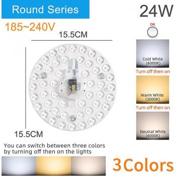 Acoplador LED Ok-b 20W Redondo