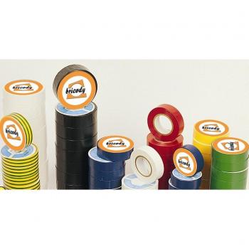 Cinta Aislante Negra PVC Bricody 10m x 19mm
