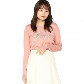 T-shirt Guess à manches longues pour femme