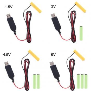 Set Piles AAA Lr03 – Éliminateur USB