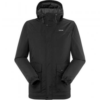 Chaqueta negra Lafuma Ecoleaf Warm con capucha